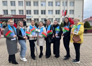 Мероприятие посвященного Дню Государственного флага, герба и гимна